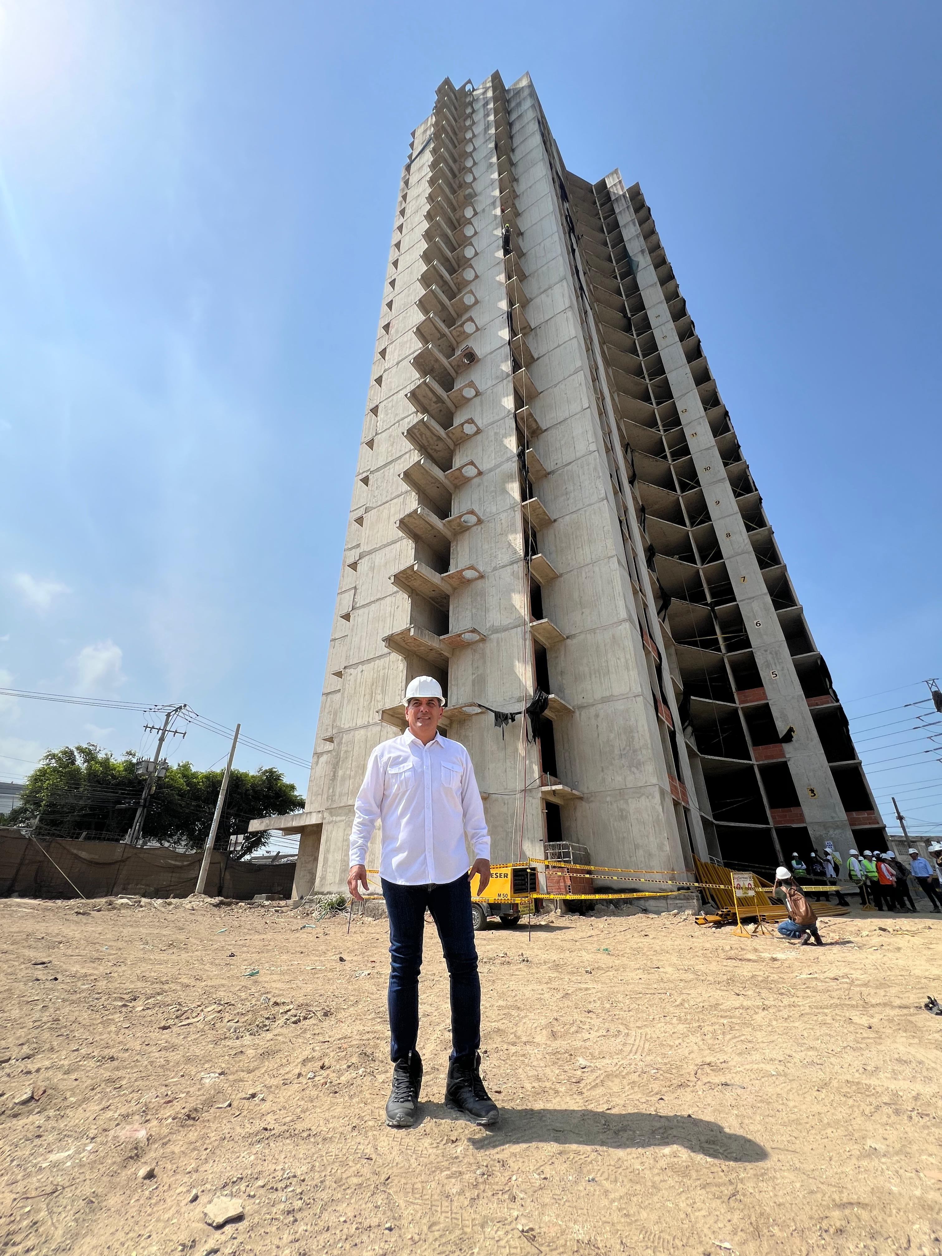 El desmonte de Aquarela será por etapas": Dumek Turbay, alcalde de Cartagena  | Alcaldía distrital de Cartagena de Indias