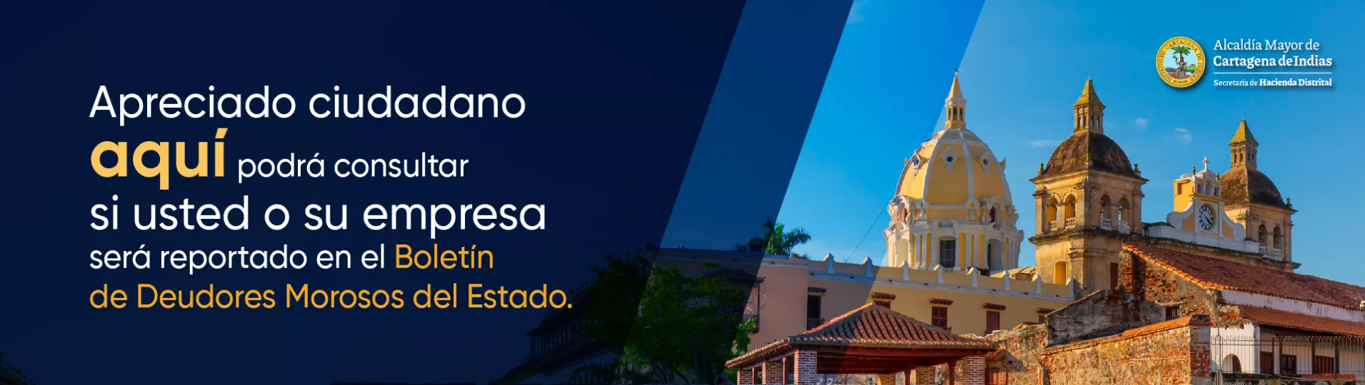 banner Boletín de deudores morosos del estado