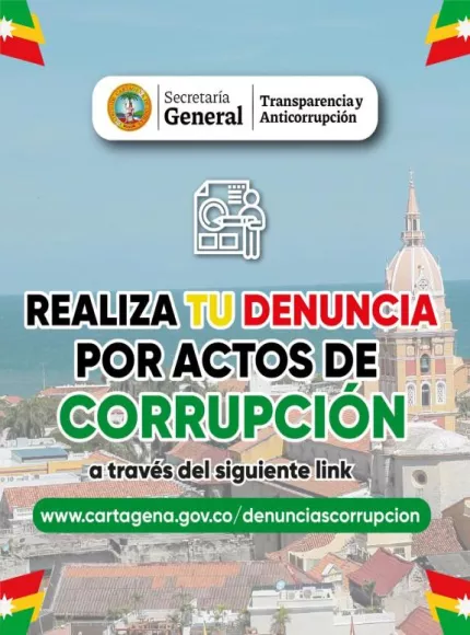 Realiza tu denuncia por actos de corrupción 