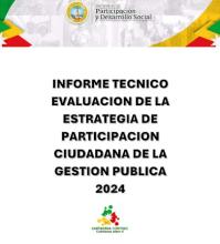 Informe técnico evaluación de la estrategia de participación ciudadana de la gestión publica 2024