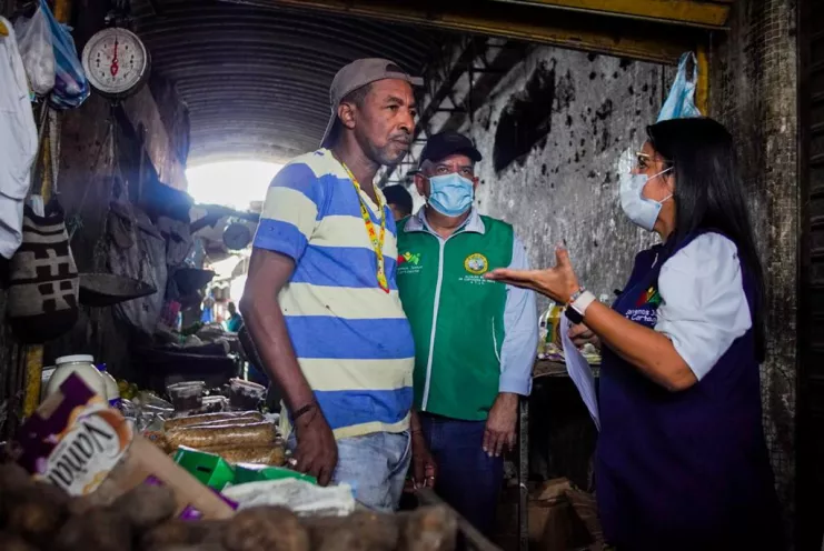 Distrito se prepara para realizar reubicación transitoria de comerciantes