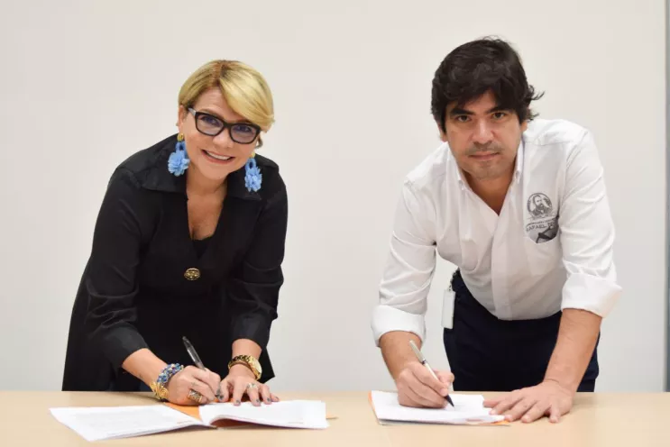 El objetivo del convenio es aunar esfuerzos en campos de común interés, específicamente en el desarrollo de proyectos académicos, de investigación y extensión que coadyuven al desarrollo deportivo.