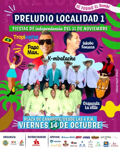 La localidad Histórica y del Caribe Norte resonará con el folclor