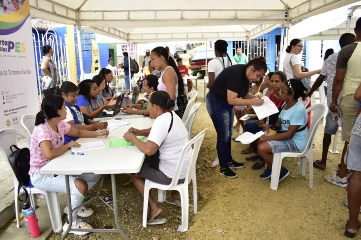 Salvemos Juntos a Cartagena benefició con más de 50 servicios a niños, jóvenes y adultos