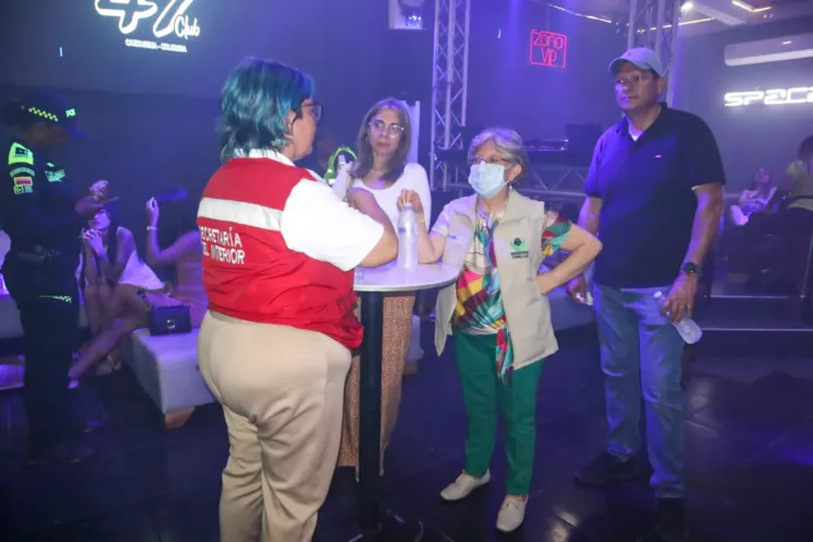 La actividad se hizo junto a la Directora Nacional de ICBF