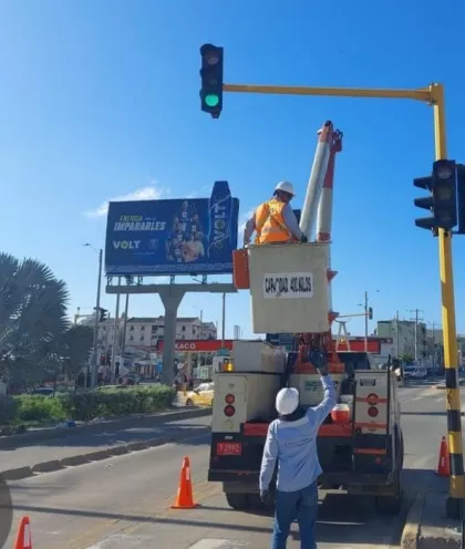 Serán instalados 20 módulos semafóricos peatonales en Avenida Pedro de Heredia y Avenida Venezuela