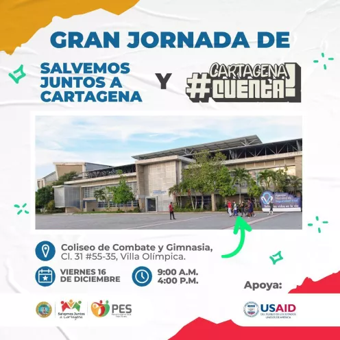 La cita es a las 9 de la mañana hasta las 4 de la tarde