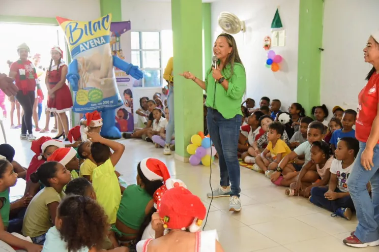 Caritas de ilusión y felicidad fueron las que se vieron en Olaya Herrera
