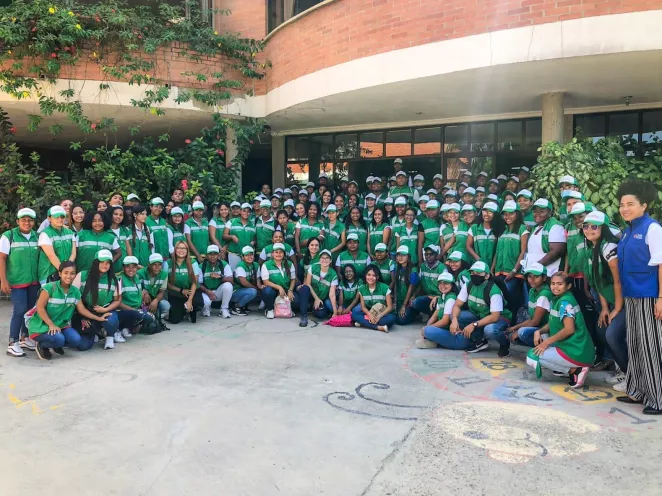 Los participantes al final del proceso de formación obtuvieron un contrato laboral de 3 meses