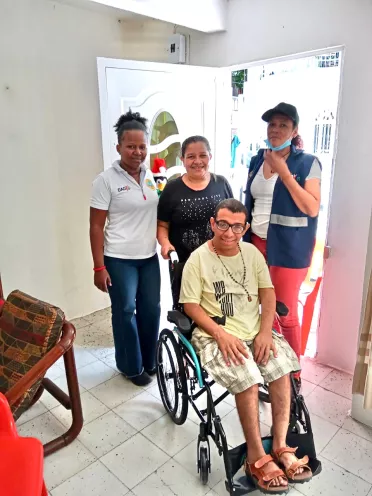 Esta entrega se realiza dentro del fortalecimiento de la promoción de la población social en salud 