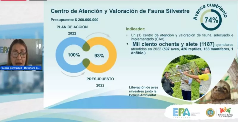 EPA Cartagena realizó audiencia virtual de rendición de cuentas