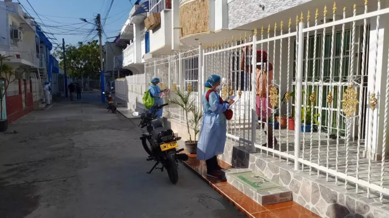 Actualmente, se reportan 77  casos activos de Covid19 en Cartagena.