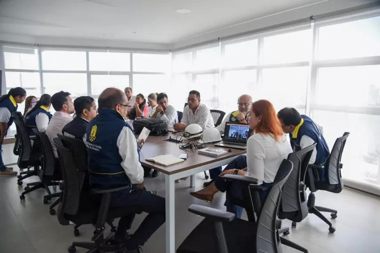 Actores del proyecto de Protección Costera adquirieron compromisos en mesa de trabajo.
