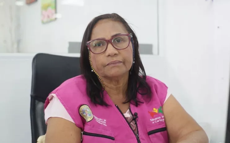 Mirna Marrugo, líder de procesos Unidad de adulto mayor