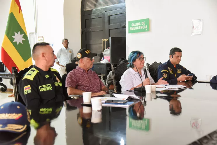  El Alcalde de Cartagena, William Dau Chamat, lideró Consejo Extraordinario de Seguridad Distrital 