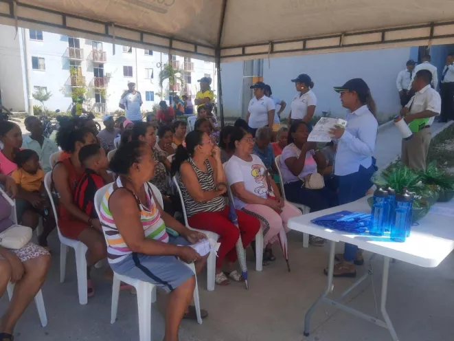 La actividad contó con la participación de 70 beneficiarios