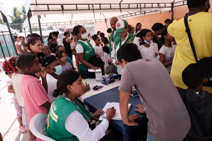 El primer encuentro con la comunidad se llevó a cabo el domingo 5 de febrero