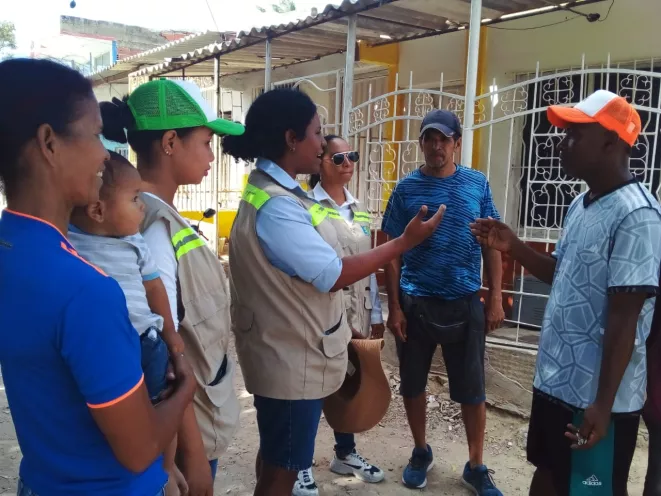 EPA Cartagena avanza con la caracterización de las comunidades