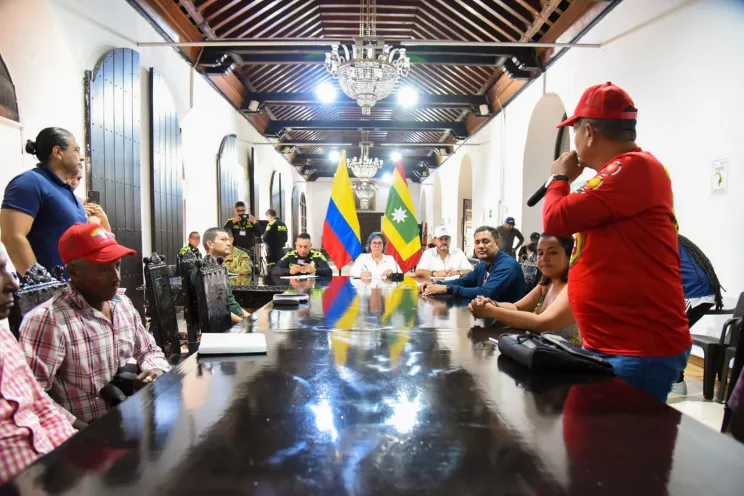 Se realizó acompañamiento con sus Gestores de Paz durante todo el proceso de diálogo
