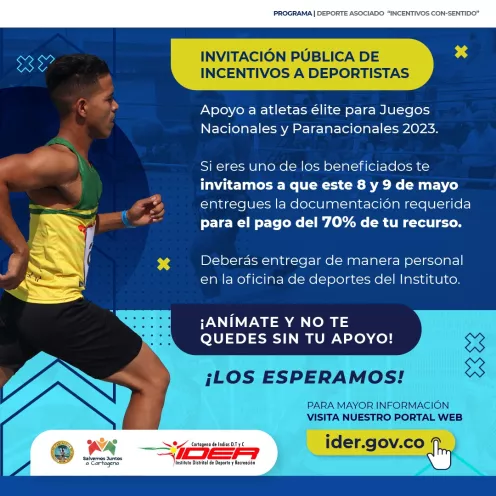 Apoyos del IDER a atletas élite