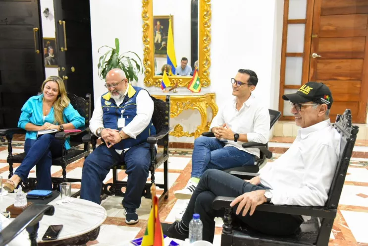 Alcalde William Dau se reunió con la directora de la Agencia Nacional de Defensa Jurídica del Estado
