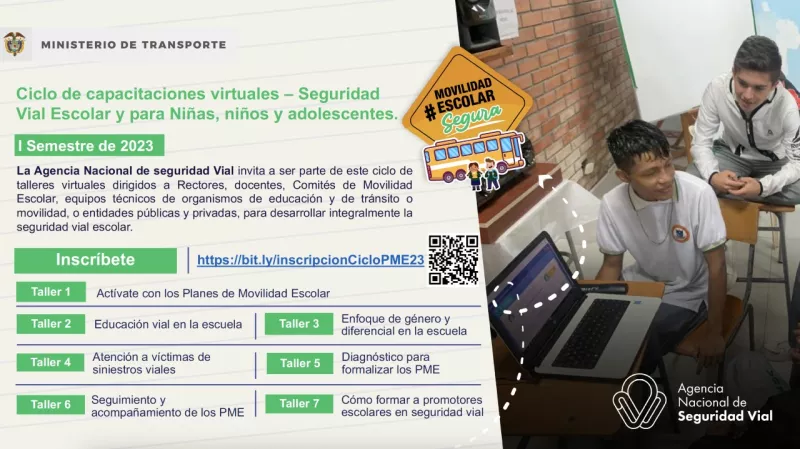 Taller virtual sobre Seguridad Vial Escolar