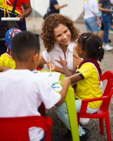 La alcaldesa de Cartagena (e), Diana Villalba Vallejo, participó de la actividad