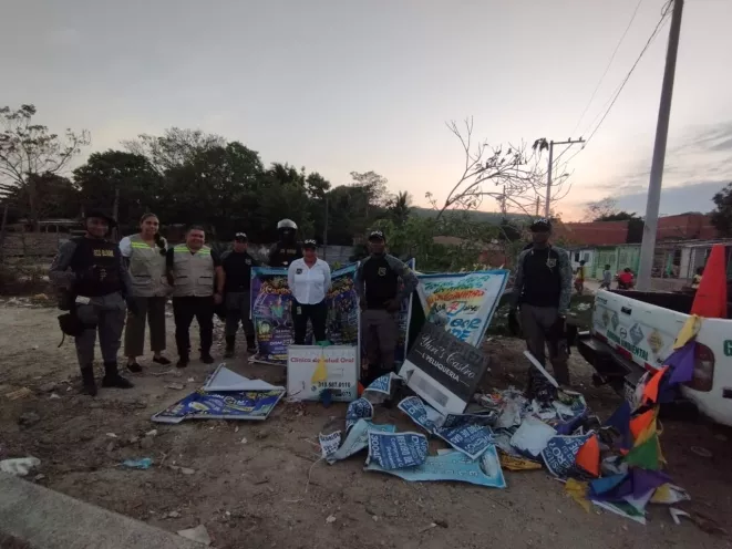 El objetivo principal de estos operativos es que los cartageneros puedan disfrutar del espacio público