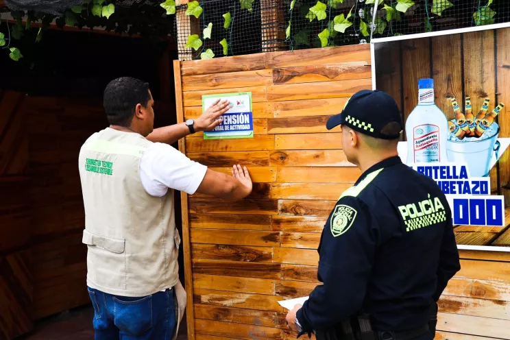 El operativo fue realizado por la Secretaría del Interior junto con el EPA Cartagena, DADIS y la Policía Nacional