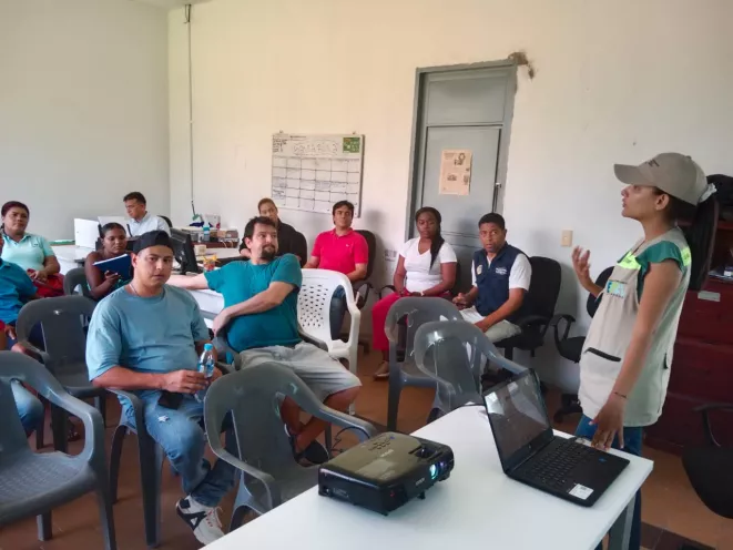Esta campaña se organizó por iniciativa de la administración del Mercado de Santa Rita