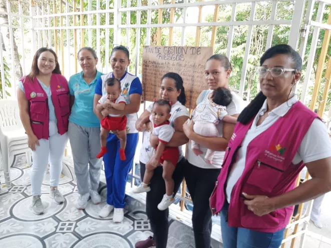 La actividad tuvo lugar en el Hogar Comunitario Los Traviesos, del barrio Los Alpes