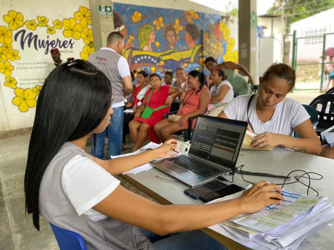 Oficina móvil del Sisbén