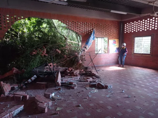 La OAGRD recomendó el aislamiento total de la tercera planta del colegio