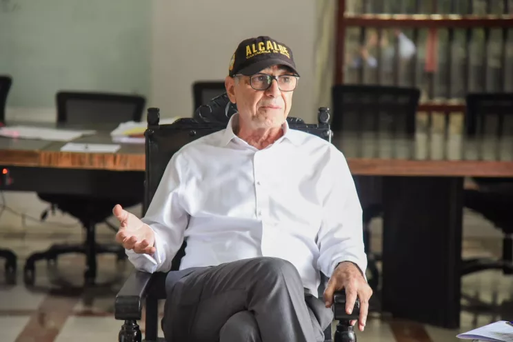 William Dau Chamat, alcalde de Cartagena