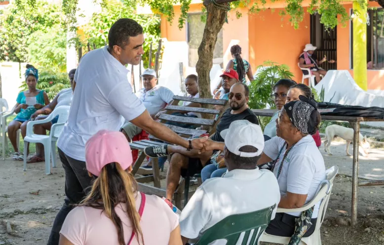 La primera zona visitada fue Isla Fuerte