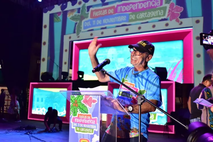 El show folclórico central fue una alegoría a los íconos de las Fiestas de Independencia