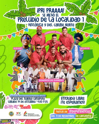 ¡Pri pra! ¡Se metieron los Preludios culturales!