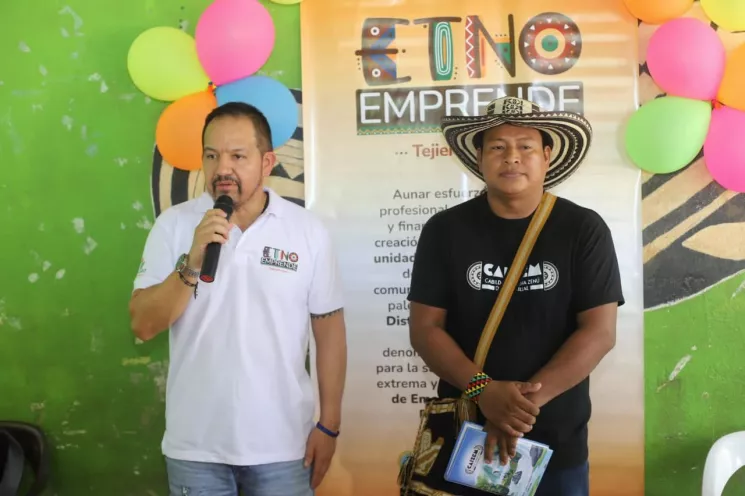 Los beneficiados conocieron en qué consiste Etnoemprende y manifestaron sus expectativas.