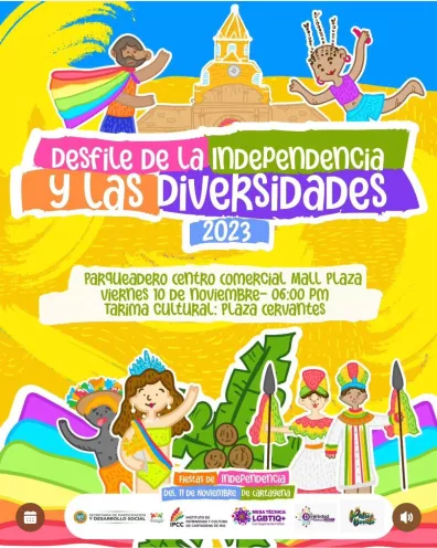 El desfile es organizado por la Mesa Civil de la Diversidad Sexual e Identidades de Género 