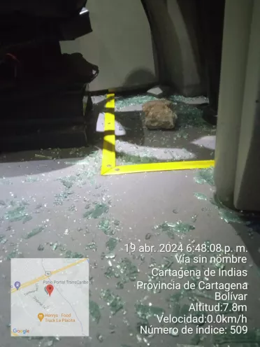 Transcaribe vandalismo