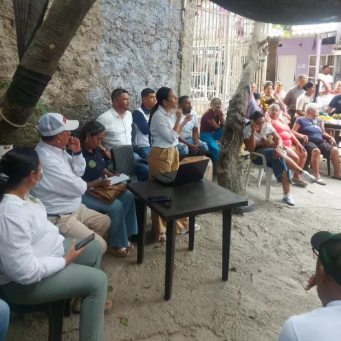 Seguimiento a compromisos en el sector La Unión, barrio Torices