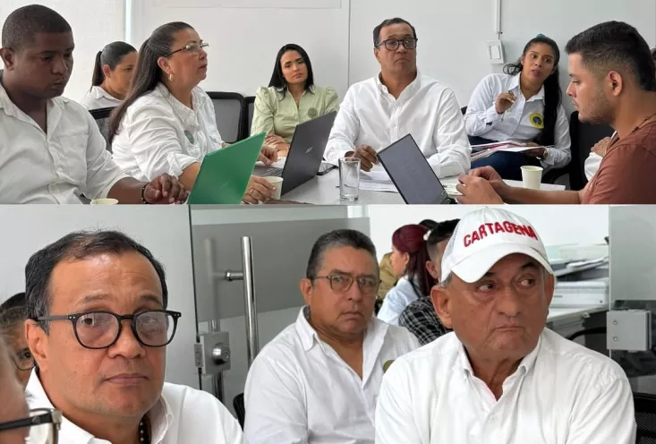 ANLA realiza visita de seguimiento al proyecto de recuperación costera en Tierra Bomba