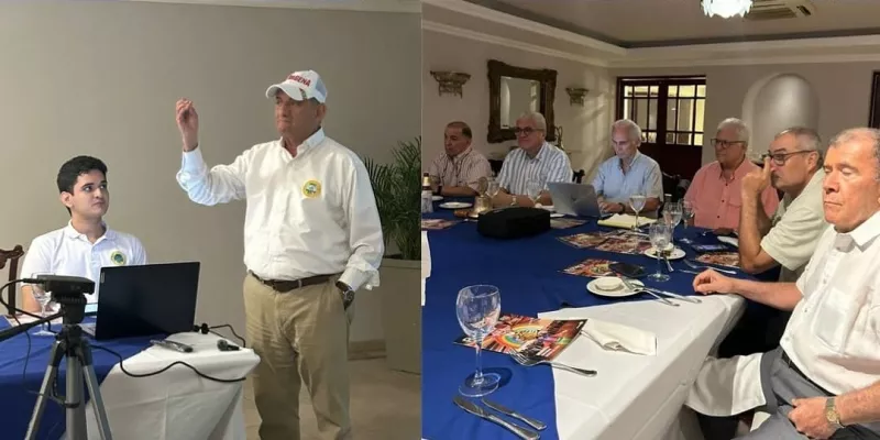 El pasado martes 13 de mayo, en las instalaciones del Club Cartagena, se realizó una nueva jornada de trabajo en el marco del Plan 4C – Cartagena Competitiva y Compatible con el Clima, con la participación de representantes de Rotary International, organización global que agrupa a líderes empresariales y profesionales comprometidos con el servicio humanitario y el desarrollo de sus comunidades. El encuentro se enmarcó en el proyecto internacional WaL (Water as Leverage), que busca apalancar soluciones sost