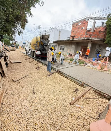 Obra vial 