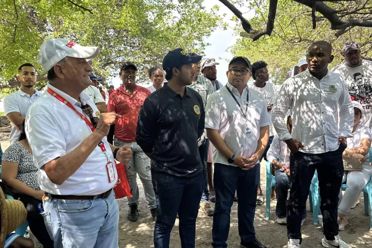 Comunidad de El Laguito participa en jornada informativa sobre intervención ambiental en la laguna