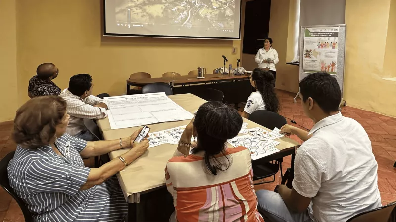 Cartagena aporta su visión territorial en el taller “Nuestros Desafíos Climáticos”