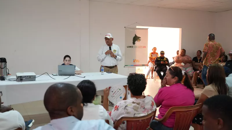 Instituciones y comunidad de Caño del Oro avanzan en la construcción de acuerdos para la protección ambiental