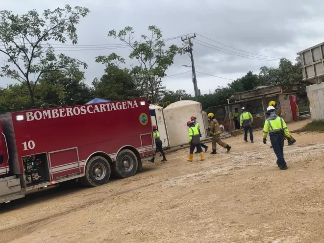 Incendio controlado - mamonal