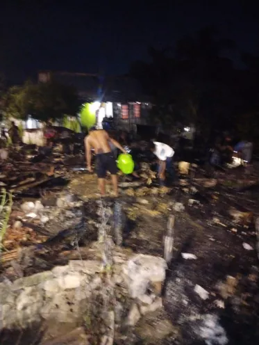 Incendio en el Pozon