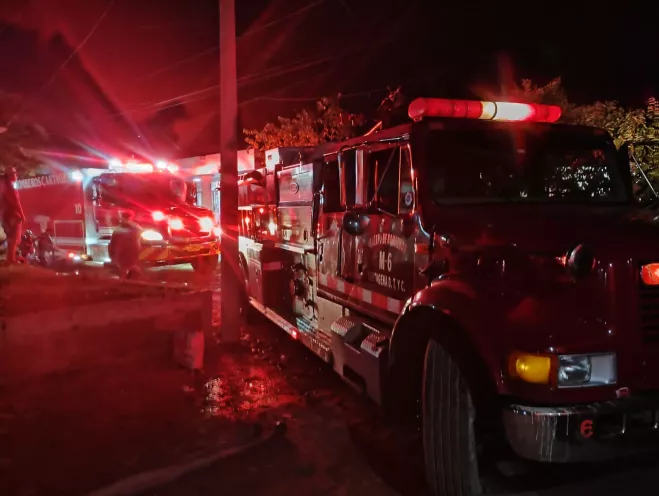 Incendio en el Pozon